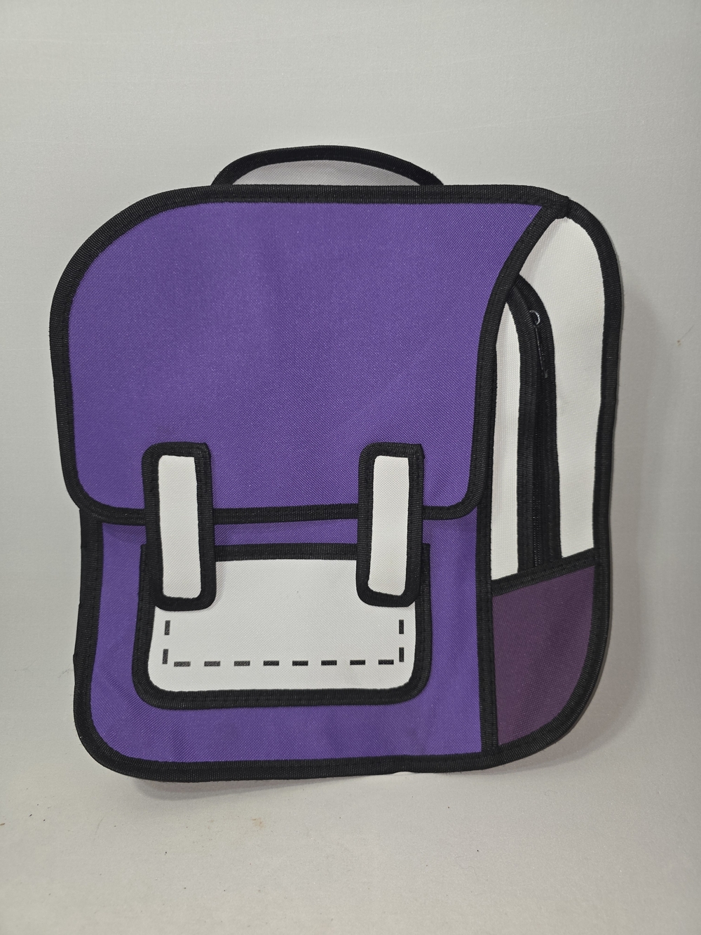 Purple Kids Cartoon Style Backpack - Unbranded